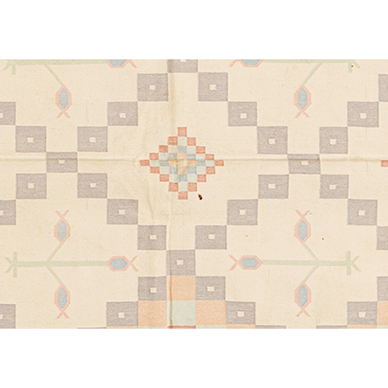Hand Knotted Wool Area Rug