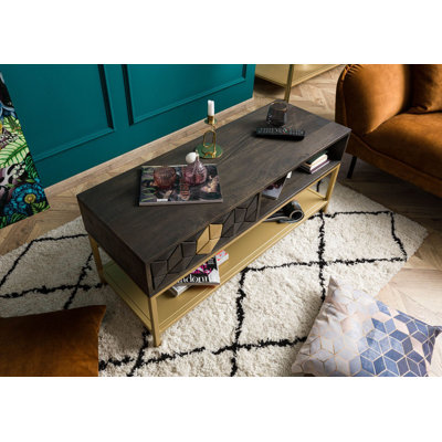 DIAMOND Four Leg Coffee Table with Storage
