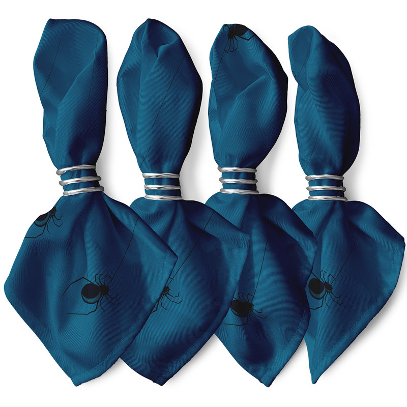 Eeek! Serviette 22 po, L 18 po x L 18 po, Bleu sarcelle