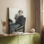 «Vintage Portrait Print LII» - galerie enveloppée de cavas-376229712