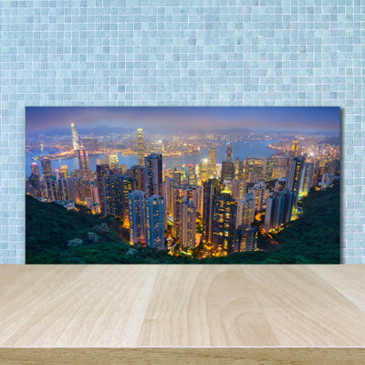 Agoritsa 50cm W x 100cm L Glass Peel and Stick Panel