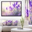 « purple lavande field », reproduction de photo encadrée sur toile tendue-26671040