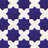 Argile Star with Cross 7 In. X 14 In. Porcelain Floor And Wall Tile Kit-99026669