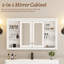 Armoire de toilette avec miroir 47 po-572557190