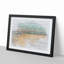 The Dead Sea in Israel in Abstract - Picture Frame Graphic Art Print-55737237-55737238