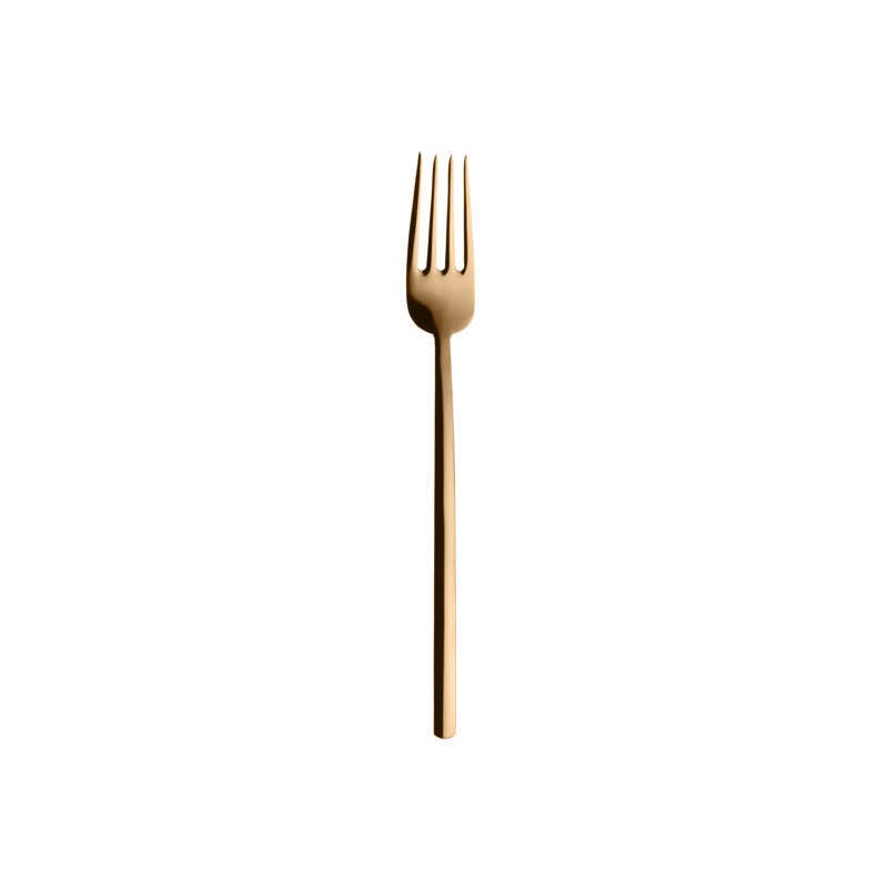 Due Dessert Fork - 24 Pieces, Oro
