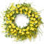 Handcrafted Faux Daisy 20" Wreath