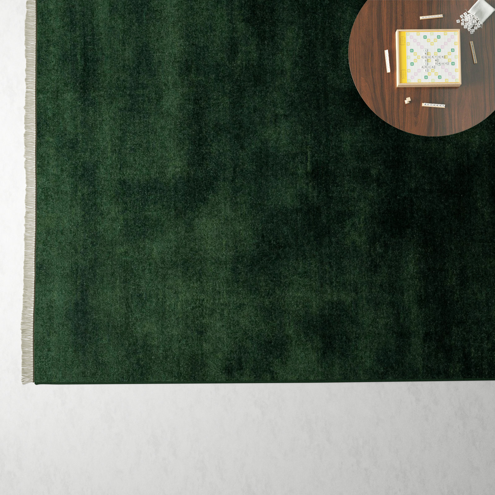 Clio Hand-Woven Wool Rug, Rectangle 12' x 15'