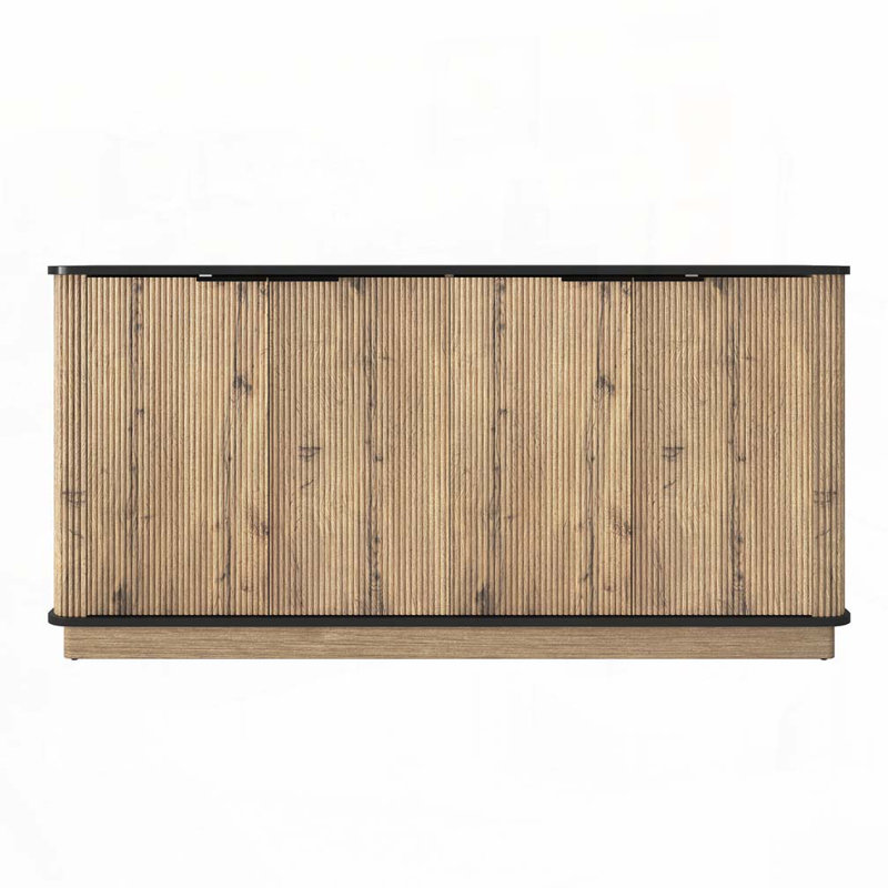 Armoire de rangement en rotin