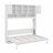 Murphy Bed With Ample Storage Space And  Stripes