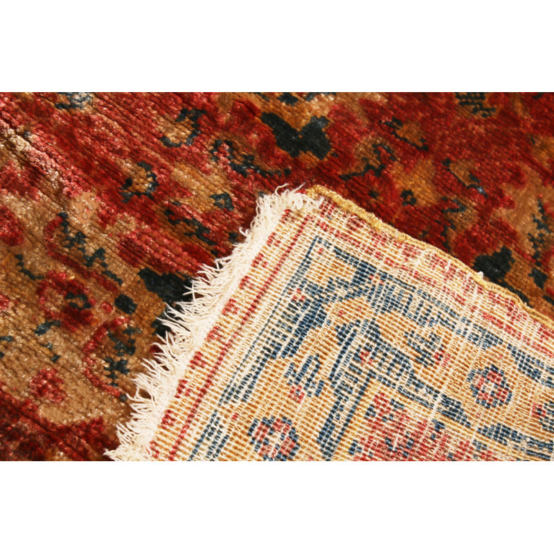 One-of-a-Kind 1'6" X 1'6" Hand Knotted Area Rug
