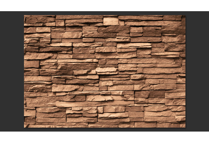 Chocolate Stone 2.1m L x 300cm W Wallpaper, 245 cm x 350 cm