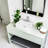 APRESSHUI 15'' Ceramic Rectangular Bathroom Sink with Faucet-98529881