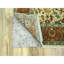 Tapis blanc en lin noué à la main 7 pi 10 po x 10 pi 3 po Heris