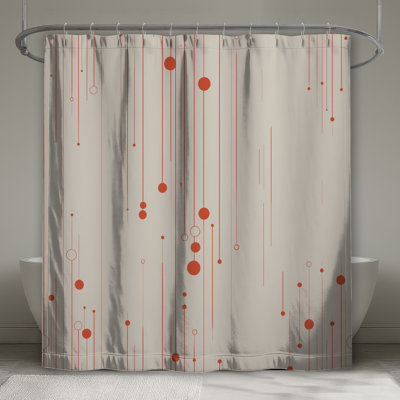 Rideau de douche abstrait - Art Modern Decor
