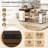 73.8'' Extendable Kitchen Island With Power Outlet, Storage Drawers-2060712889