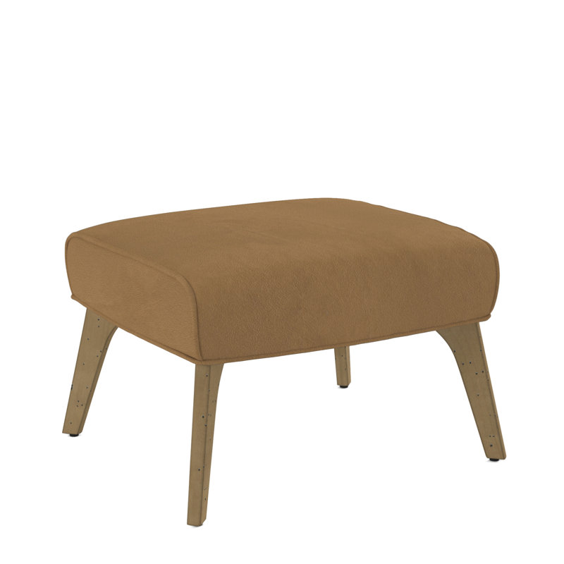Ottoman, Salvador Butter, Weathered Gray