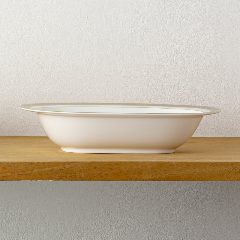 Noritake Brilliance Oval Vegetable Bowl, 10-1/2", 24 oz.