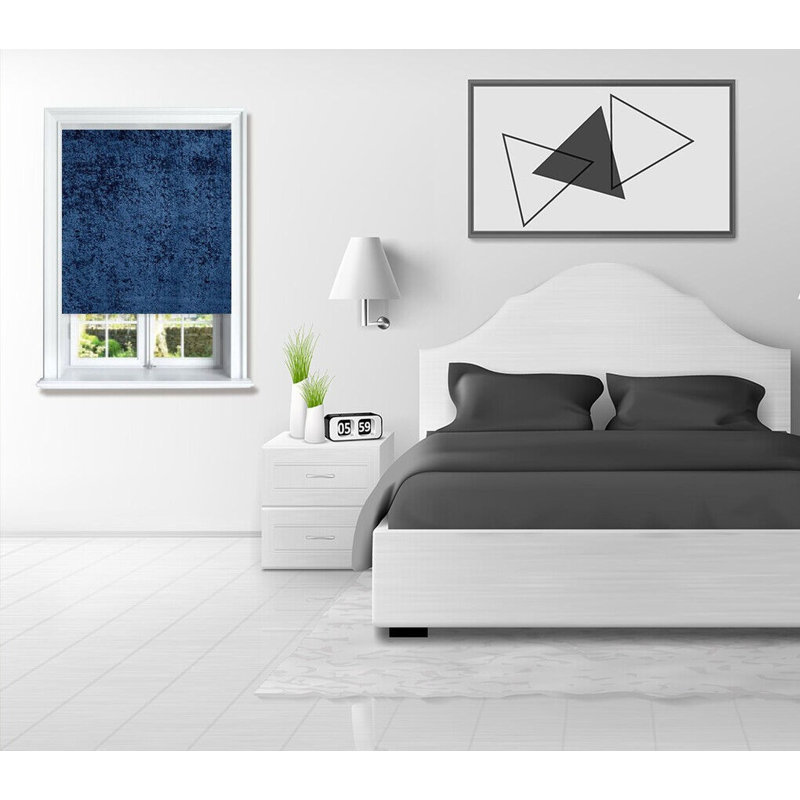 Roller Blind, Midnight Blue, 60cm W x 165cm L