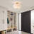Double Drum Gold Flush Mount Ceiling Light for Bedroom Living Room Kitchen Dining Room-1096976324