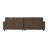 Spacious Sectionals, 98.8 Inch Corduroy Modern U Shaped Sofa For Home