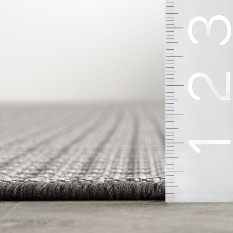 Tirzah Modern Indoor/Outdoor Rug, Rectangle 9'6" x 12'