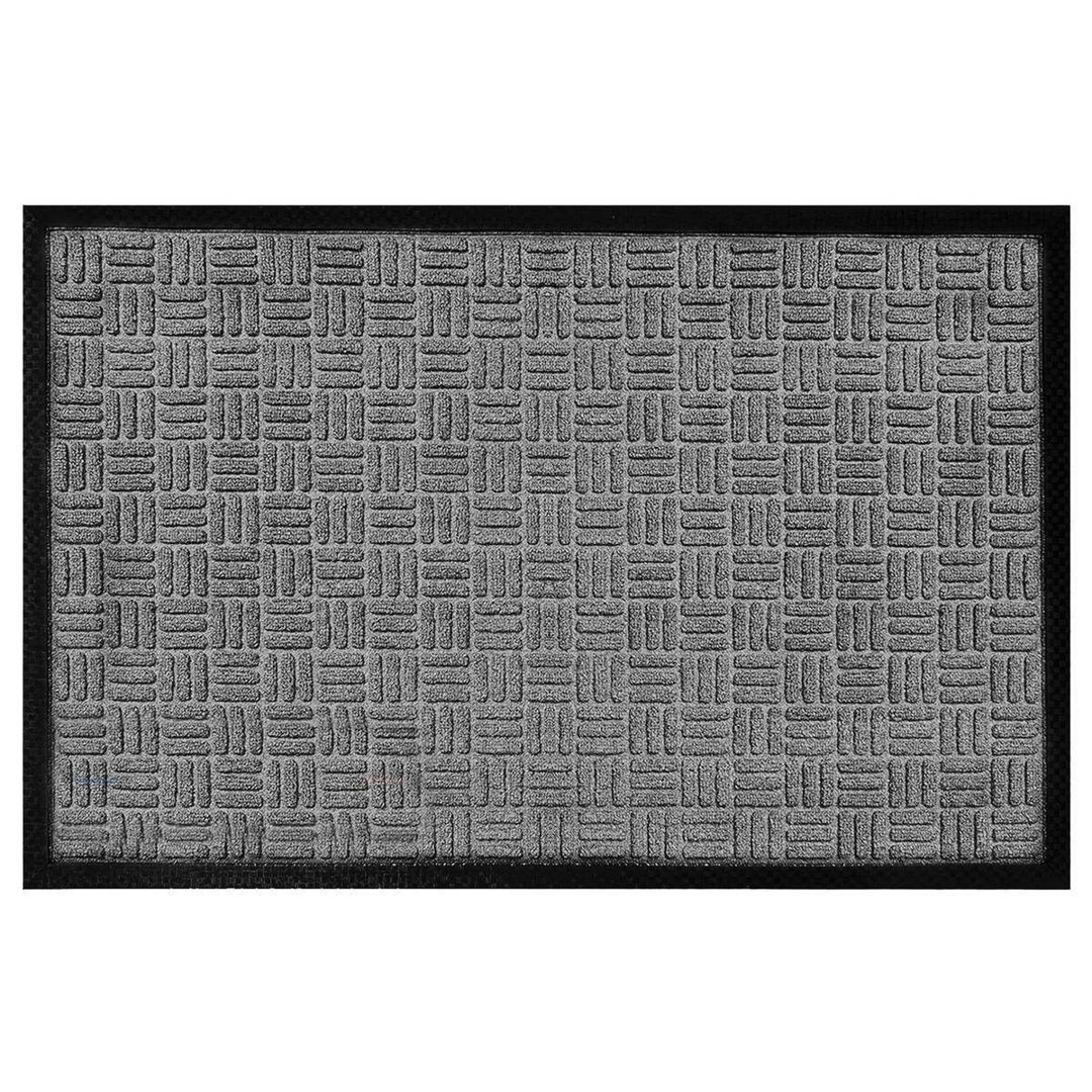 Odarius Indoor/Outdoor Non-Slip Polypropylene Doormat with Rubber Backing – Washable Welcome Mat for Entryway, Patio, Garage & Office Hokku Designs 