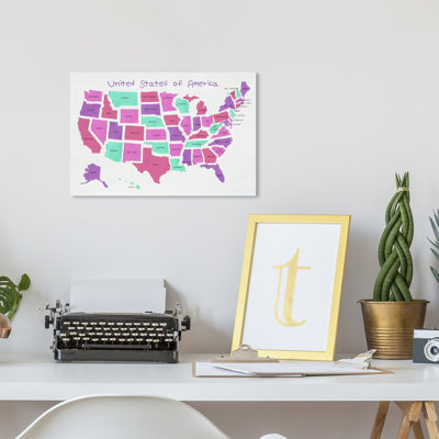 «Kliebert USA Map 4», impression