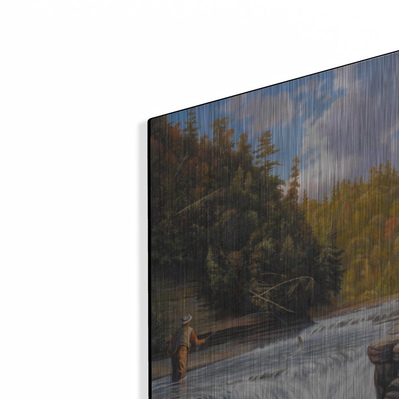 " Fishing " by John Zaccheo, 16" H x 12" W