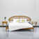 NTC Gem Solid Wood Bed Frame with Headboard and Silent Slats, 1000 Lbs. Capacity Bed Frame