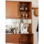 Armoire de rangement scandinave en bouleau rétro