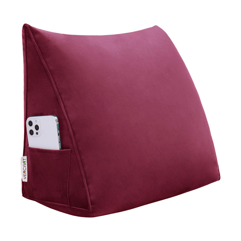 Backrest Cushion, Red Wine
