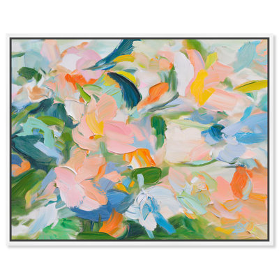 Art Remedy Bright Floral Abstract Canvas