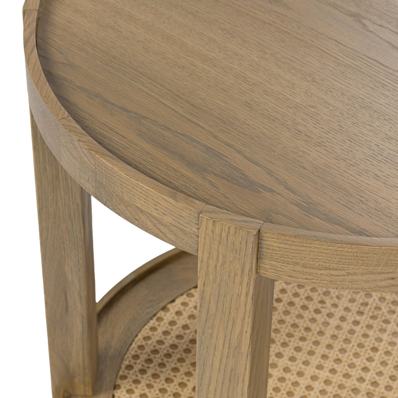 Devin Solid Wood End Table