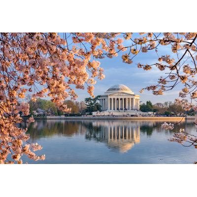 Washington DC In Spring - Wrapped Canvas Print