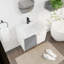 Meuble-lavabo mural 28 po avec lavabo