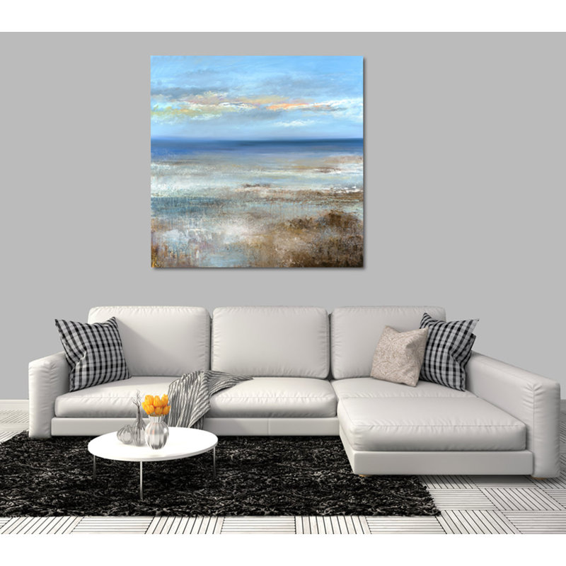 Serene - Reproduction d'art sur toile tendue, H 16 po x l 16 po x P 1 po