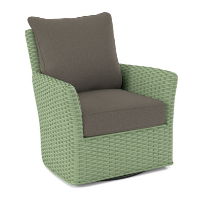 Lanai Upholstered Swivel Armchair