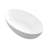 67" Premium Solid Surface Deep Soaking Bathtub