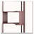 6 Tier Freestanding L-Shaped Corner Bookshelf For Living Room-961769026