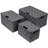 Sorbus Stackable Woven Basket with Lid and Handles 3 Pack-324789030