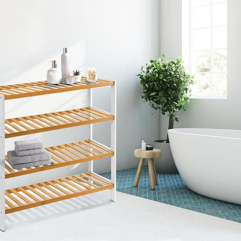 4 Pair Shoe Rack