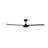 52" DC Motor Smart Ceiling Fan with Downrod, Remote Control, and LED light