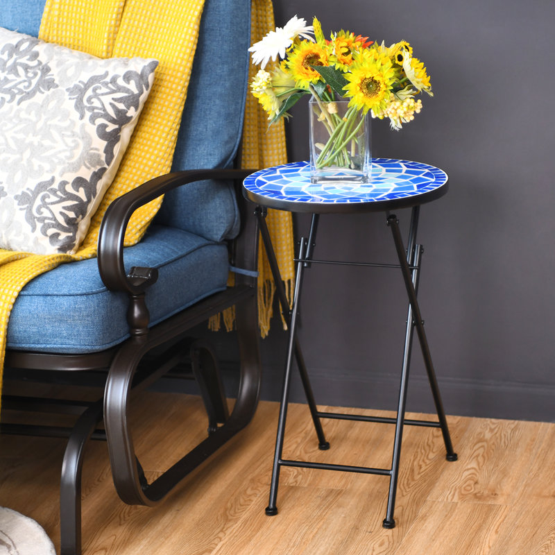 Freyr 36cm Circular Folding Table
