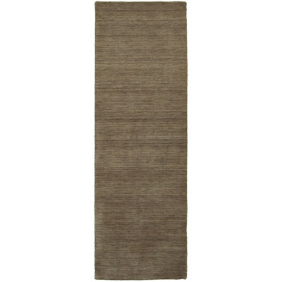 Nala Green Hand-Tufted Wool Rug