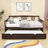 Jaye Wooden Daybed with Twin Size Trundle-162183935-162183904