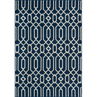 Tapis bleu foncé Gul