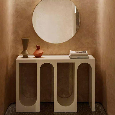 Console blanc cassé Wabi Sabi