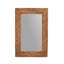Camaran Solid Wood Rectangle Wall Mirror