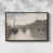 Black Floater Framed Canvas